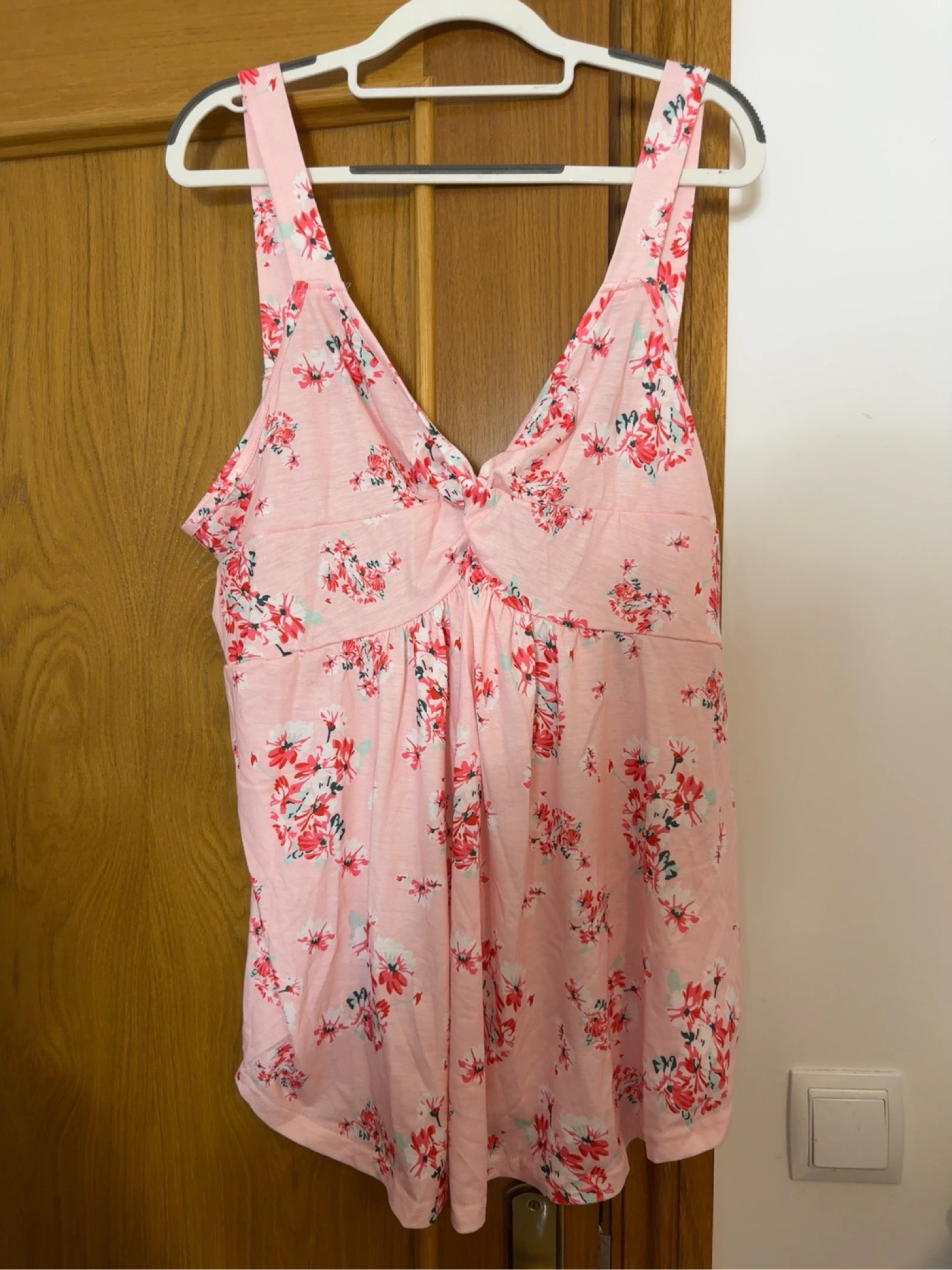 Camiseta rosa floral 5XL nueva sin etiqueta